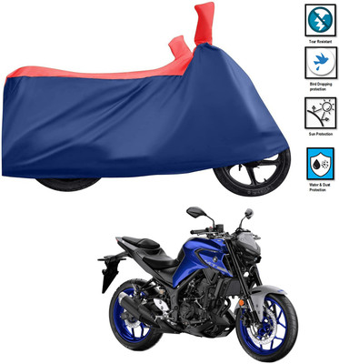 CODOKI Waterproof Two Wheeler Cover for Yamaha(MT 03, Red)