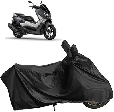 MMSSTAR Waterproof Two Wheeler Cover for Yamaha(NMax 155 BS6, Black)