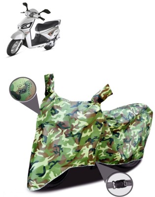 AutoGalaxy Waterproof Two Wheeler Cover for Mahindra(Gusto, Green)