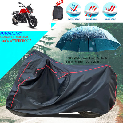 AutoGalaxy Waterproof Two Wheeler Cover for Mahindra(MOJO XT 300, Blue)
