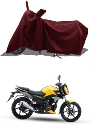 WMIZEXA Waterproof Two Wheeler Cover for TVS(Raider, Maroon)