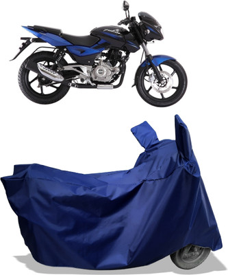 Amexride Two Wheeler Cover for Bajaj(Pulsar 180 DTS-i, Blue)