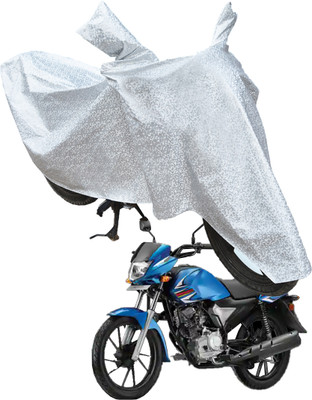 RiderShine Waterproof Two Wheeler Cover for Yamaha(Saluto RX BS6, Silver)