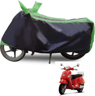 Euro Care Waterproof Two Wheeler Cover for Vespa(Vespa LX, Green)
