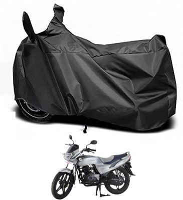 Auto Hub Waterproof Two Wheeler Cover for LML(Freedom, Black)