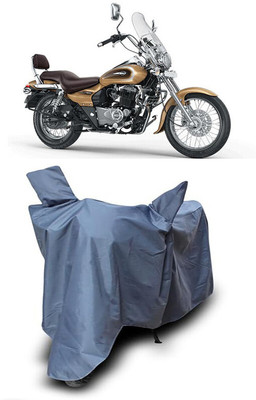 MADAFIYA Waterproof Two Wheeler Cover for Bajaj(Avenger 400, Grey)