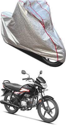 AutoGalaxy Waterproof Two Wheeler Cover for Hero(Silver)