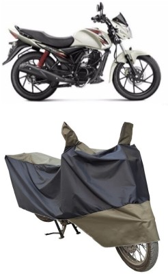 ETIOTIC Waterproof Two Wheeler Cover for Suzuki(Sling, Black, Green)