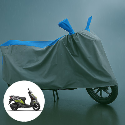 CODOKI Waterproof Two Wheeler Cover for Suzuki(Avenis 125, Grey, Blue)