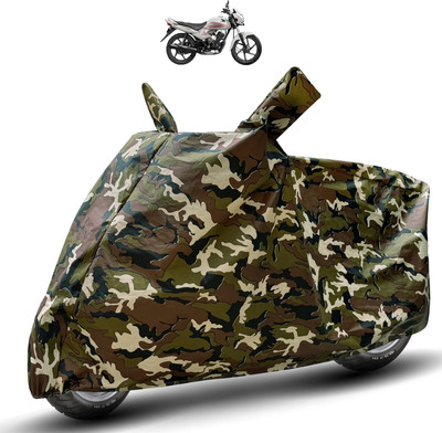 Auto Hub Waterproof Two Wheeler Cover for Honda(Dream Neo, Brown)