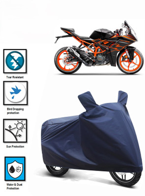 DeepShakshi AUTOMOTIVE Two Wheeler Cover for KTM(RC 125 BS6, Blue)