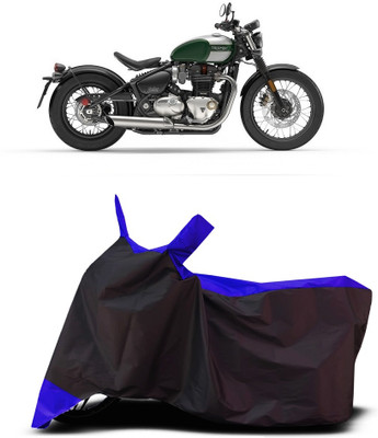 VESMEI Two Wheeler Cover for Triumph(Bonneville Bobber, Blue)