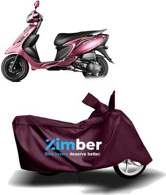 APNEK Two Wheeler Cover for TVS(Zest, Maroon)