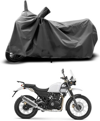 ANTHUB Waterproof Two Wheeler Cover for Royal Enfield(Grey)
