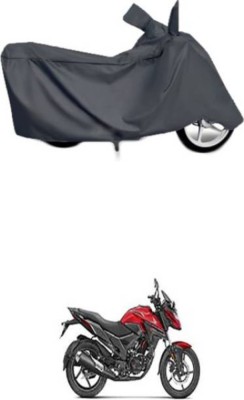 RAAMKM Two Wheeler Cover for Hero, Honda, Bajaj, Ather, TVS, Yamaha(Pulsar NS-160, Grey)