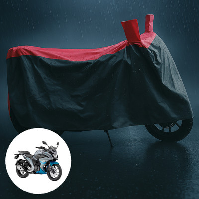 CODOKI Waterproof Two Wheeler Cover for Yamaha(Fazer-250, Grey, Red)