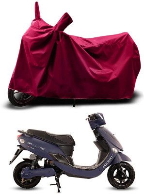 KEDIT Two Wheeler Cover for Hero(Glamour FI, Maroon)