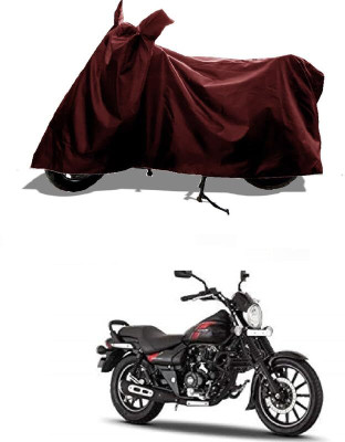 AASHTIK MART Two Wheeler Cover for Bajaj(Avenger Street 220, Maroon)