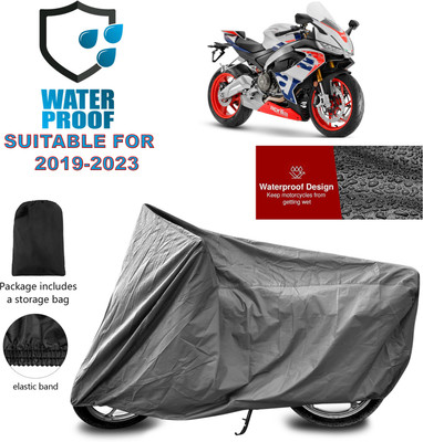 GOSHIV-car and bike accessories Waterproof Two Wheeler Cover for Aprilia(RS 660, Grey)