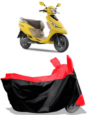Amexride Two Wheeler Cover for TVS(Zest 110, Multicolor)