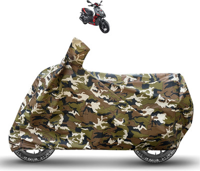 Caronix Waterproof Two Wheeler Cover for Aprilia(SR 150, Brown)