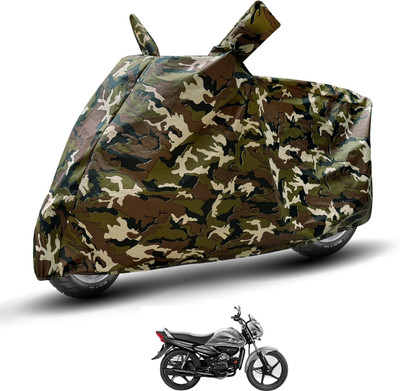 Auto Hub Waterproof Two Wheeler Cover for Hero(Splendor NXG, Brown)