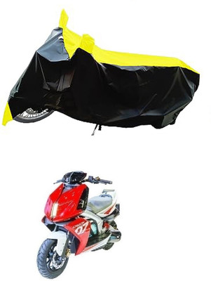 VESMEI Two Wheeler Cover for TVS(Creon, Yellow)