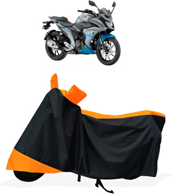 Tricway Two Wheeler Cover for Yamaha(Fazer 25, Black)