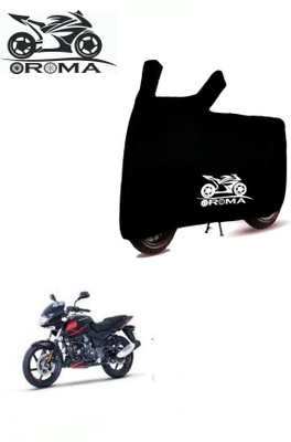 Oroma Waterproof Two Wheeler Cover for Bajaj(Pulsar 180, Black)