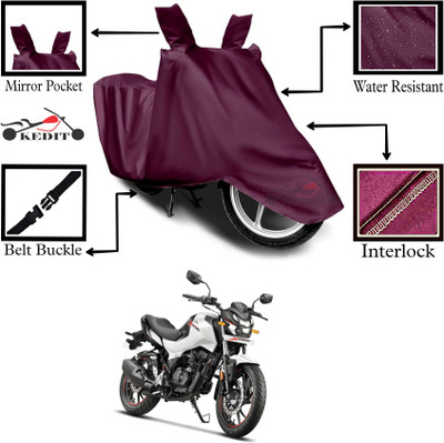 AASHTIK MART Two Wheeler Cover for Hero(Xtreme, Maroon)