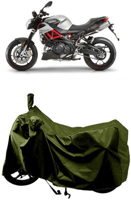 SUGASHRI Waterproof Two Wheeler Cover for Aprilia(Shiver 900, Green)