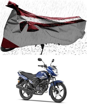 Ascension Two Wheeler Cover for Yamaha(Saluto, Silver, Maroon)