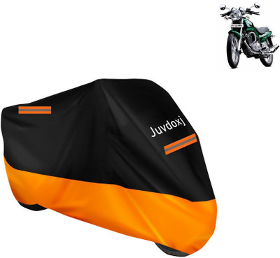 Juvdoxj Waterproof Two Wheeler Cover for TVS(Fiero FX, Orange)