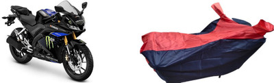 malti Two Wheeler Cover for Yamaha(YZF R15 V3.0, Red, Blue)