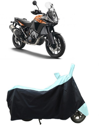 Coxtor Waterproof Two Wheeler Cover for KTM(1050 Adventure BS6, White)