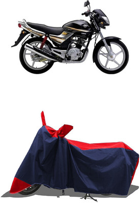 SUGASHRI Waterproof Two Wheeler Cover for Yamaha(Libero LX, Red, Blue)