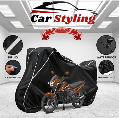 Car Styling Waterproof Two Wheeler Cover for Honda(Livo, Black, White)