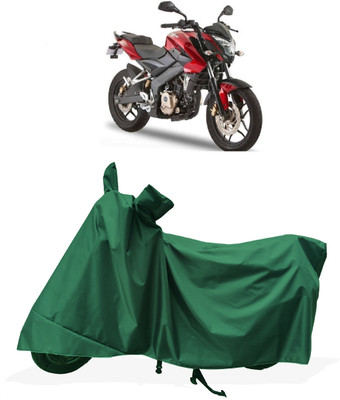 Tricway Two Wheeler Cover for Bajaj(Pulsar 180NS BS6, Green)