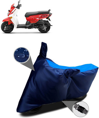 AutoGalaxy Waterproof Two Wheeler Cover for Honda(Cliq, Blue)
