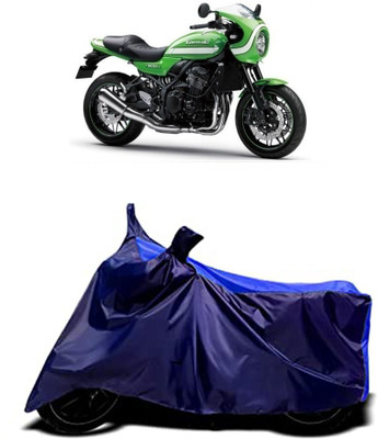 VESMEI Two Wheeler Cover for Kawasaki(Z900 RS Cafe Racer BS6, Blue)