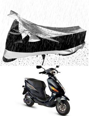 Genipap Two Wheeler Cover for Hero(Electric Cruz, Silver, Black)