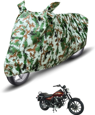 MOCKHE Waterproof Two Wheeler Cover for Bajaj(Avenger 150 Street, Green)