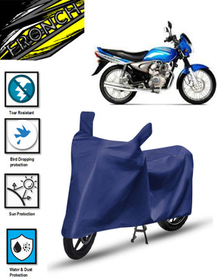 FRONCH Waterproof Two Wheeler Cover for Bajaj(Platina 125, Blue)