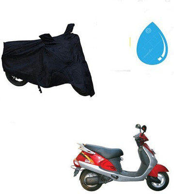 MMSSTAR Waterproof Two Wheeler Cover for Kinetic(Nova, Black)