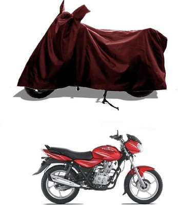 AASHTIK MART Two Wheeler Cover for Bajaj(Discover 125 DTS-i, Maroon)