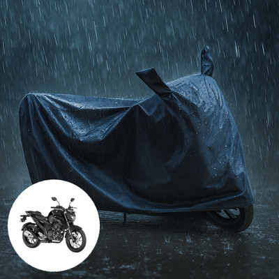 PAGORA Waterproof Two Wheeler Cover for Yamaha(FZ-25, Black)