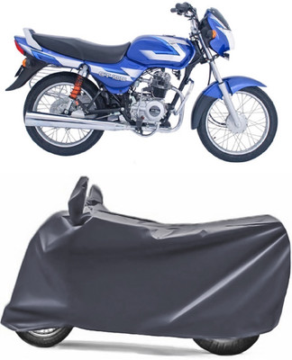 V VINTON Two Wheeler Cover for Bajaj(CT100, Grey)