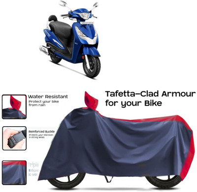 WMIZEXA Two Wheeler Cover for Hero(Red, Blue)
