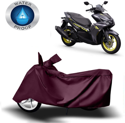 Autoinnovation Two Wheeler Cover for Yamaha(Aerox 155 Maxi, Maroon)