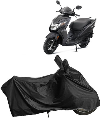 DIGGU Two Wheeler Cover for Honda(Dio, Black)